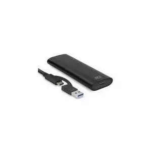 SSD enclosure ACT AC1615 USB-C M.2 NVMe PCIe 10 Gbit/s Black