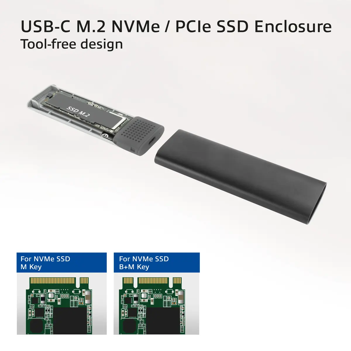 ACT AC1615 USB-C M.2 NVMe SSD Enclosure Photo 6