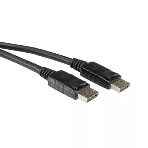 Value DisplayPort, 2.0m 2 m Melns