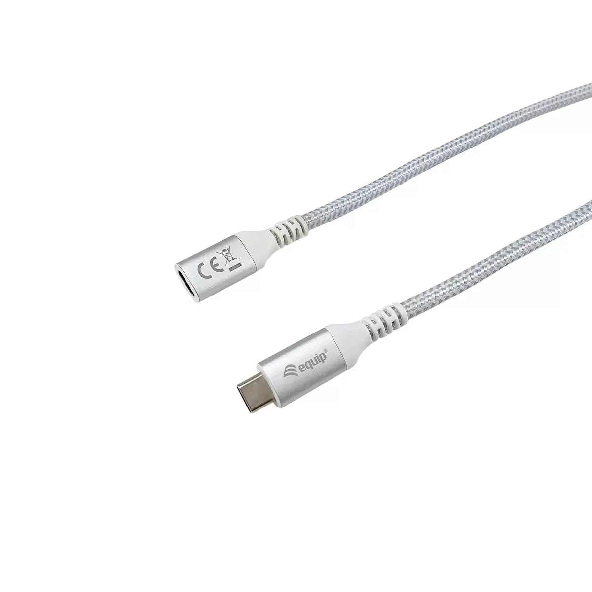 USB 3.2 Gen 2 C uz C pagarināšanas kabelis Equip 0.5m Photo 2