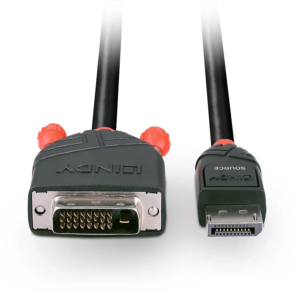 DisplayPort uz DVI-D kabelis Lindy 1m Photo 4