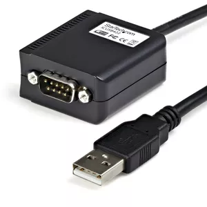 StarTech.com 6 ft Professional RS422/485 USB Serial Cable Adapter DB9 M USB-A FM