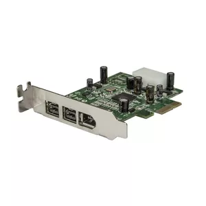 FireWire Card Adapter StarTech.com PEX1394B3LP 3 Port PCIe 0.8 Gbit/s