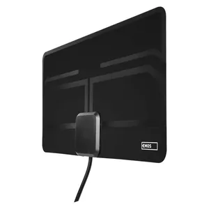 Iekštelpu antena Emos J0709 DVB-T DVB-T2 Melna