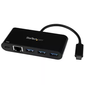 Адаптер USB-C на Ethernet StarTech.com US1GC303APD 3-портовый USB 3.0 Hub Power Delivery
