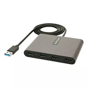 USB 3.0 to 4x HDMI Adapter StarTech.com USB Type-A Quad HDMI 1080p 60Hz