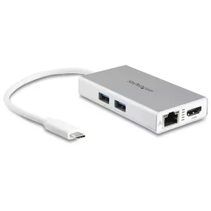 USB-C Multiport Adapter StarTech.com DKT30CHPDW 4K HDMI 60W Power Delivery