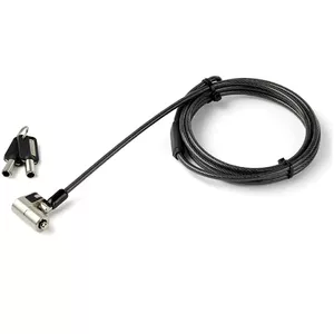 StarTech.com 3-in-1 Universal Laptop Cable Lock Keyed Security Lock
