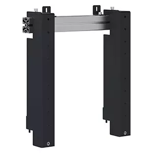 Настенное крепление AG Neovo VWM-01 для экранов 42"–65", VESA до 400×400, грузоподъёмность 80 кг, чёрно‑серебристое