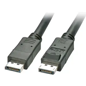 DisplayPort cable Lindy 20 m — DisplayPort to DisplayPort, black