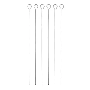 Špīlītes Masterclass GB40MCSKEWER40 40 cm — komplekts no 6 nerūsējošā tērauda iesmu