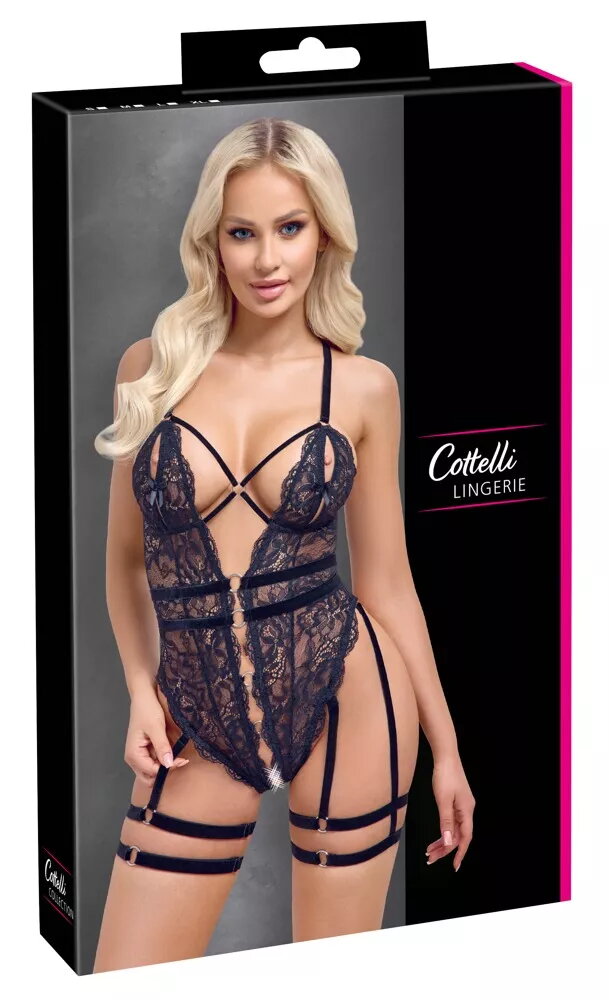 Cottelli Collection Body Lace S Black