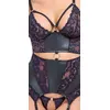 Basku komplekts Cottelli Collection One Size violets Photo 5