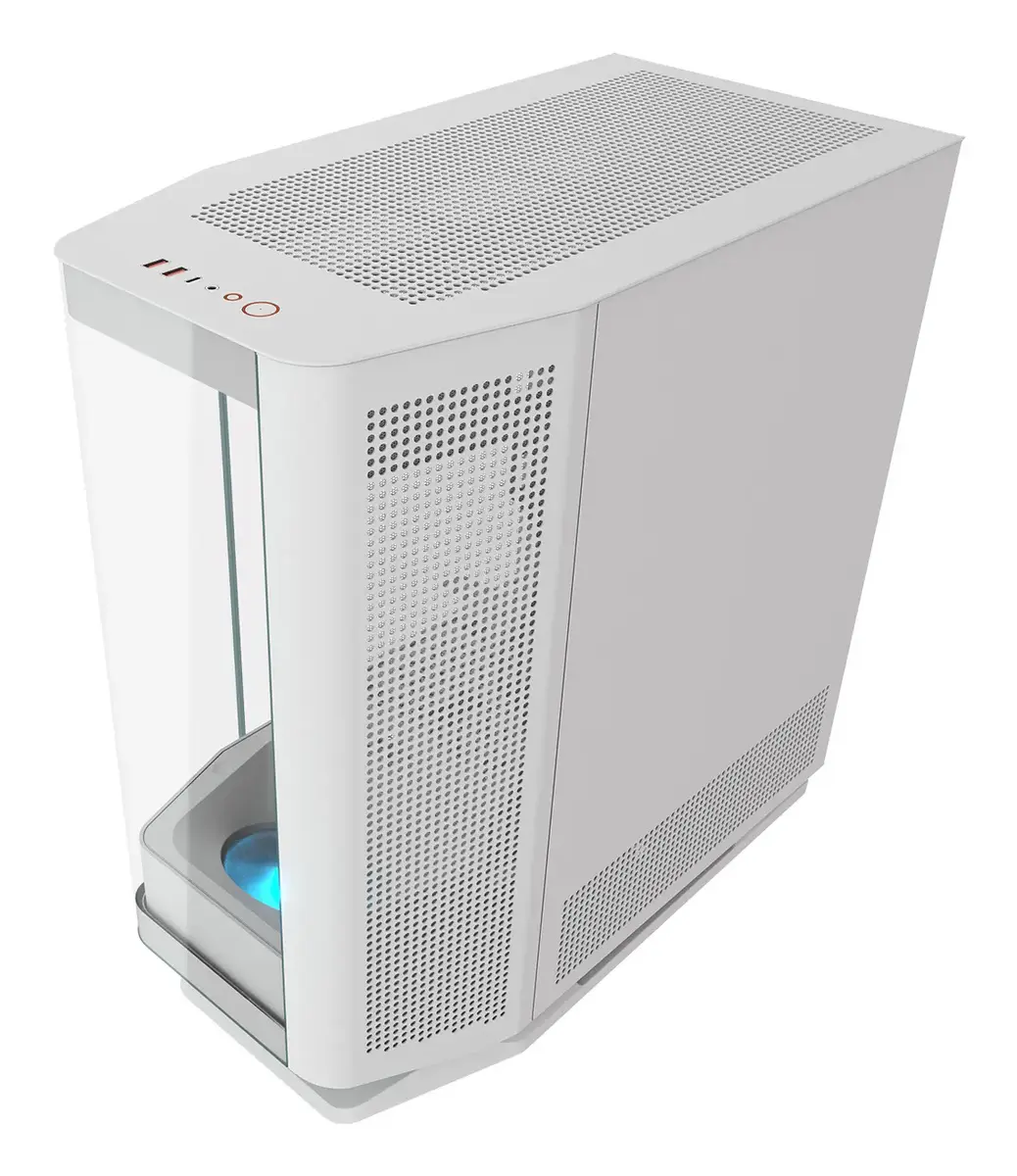 Cougar FV270 Midi Tower Case (White) Photo 3