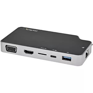 USB C Multiport Adapter StarTech.com CDP2HVGUASPD 4K HDMI VGA 100W Power Delivery