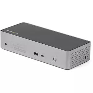 USB C Dock StarTech.com 4K 60Hz Quad Monitor HDMI DisplayPort 100W Power Delivery