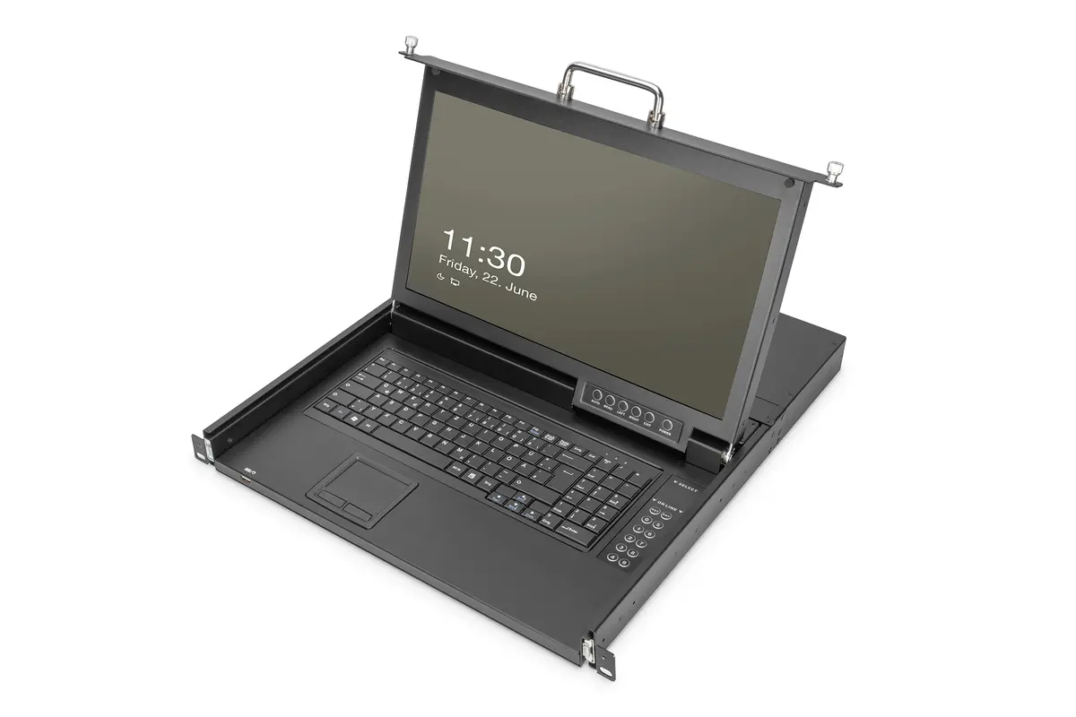Digitus DS-72220-1GE 1U rack konsole ar
