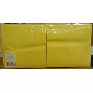 Paper napkins Lenek 33x33 cm 250 pcs light yellow