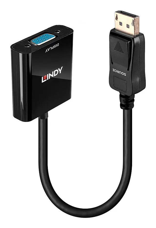 Lindy DisplayPort 1.2 uz VGA