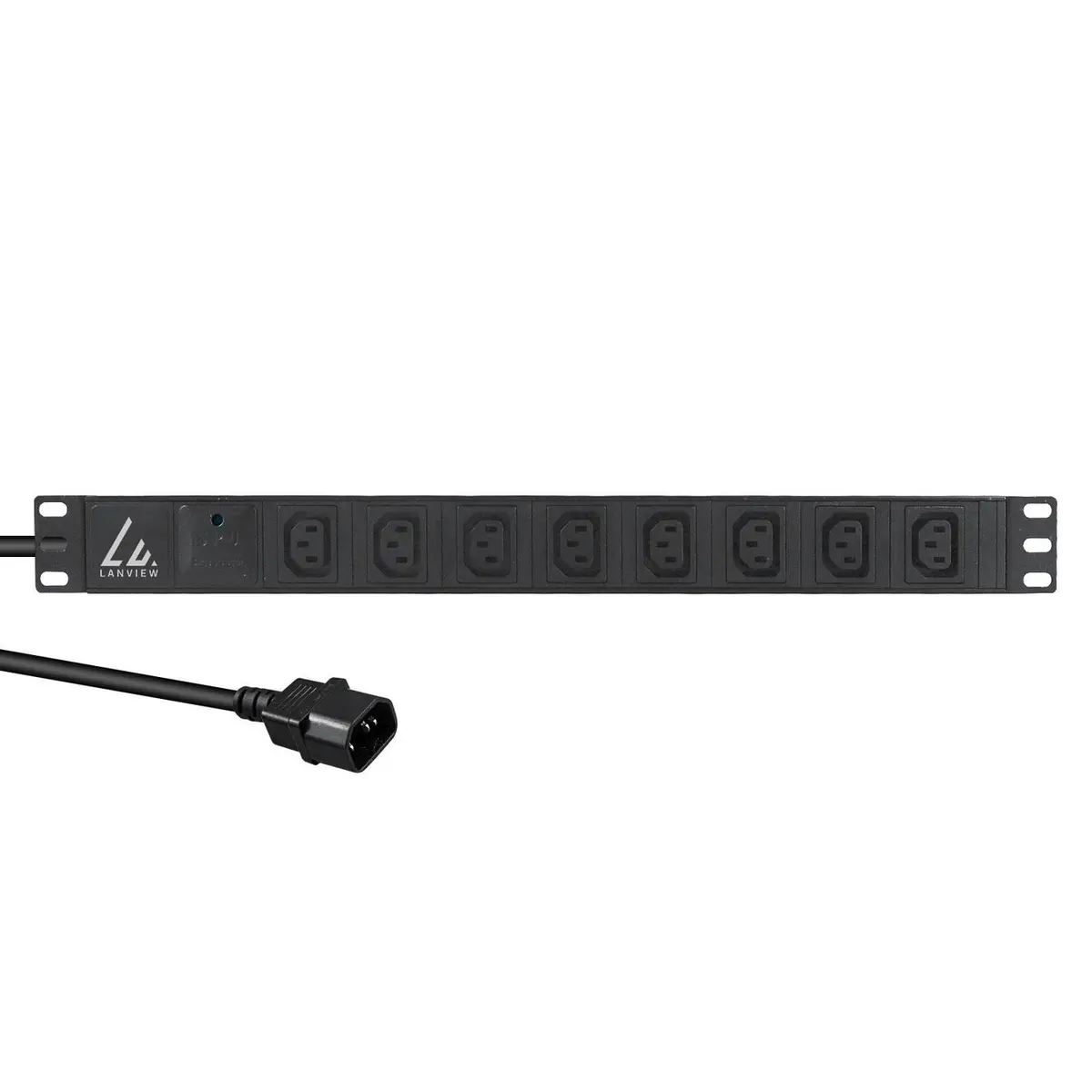 Lanview LVR-2MC14-SPD-C13X8 pamata strāvas sadales bloks