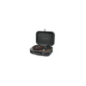 Audio turntable Muse MT-207 DGB — 33/45/78 RPM, 10W RMS, wood/grey/black