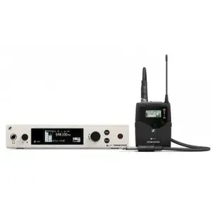 Bezvadu instrumentu mikrofona komplekts Sennheiser EW 500 G4-CI1-AW, profesionāla sistēma