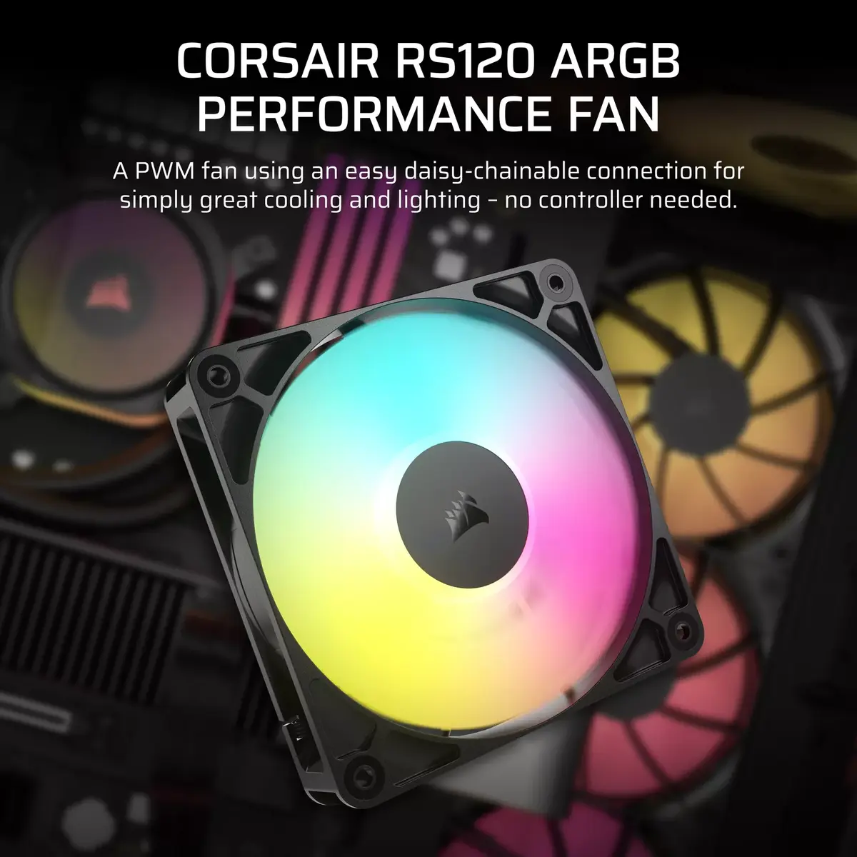 Вентилятор Corsair RS120 ARGB Photo 6
