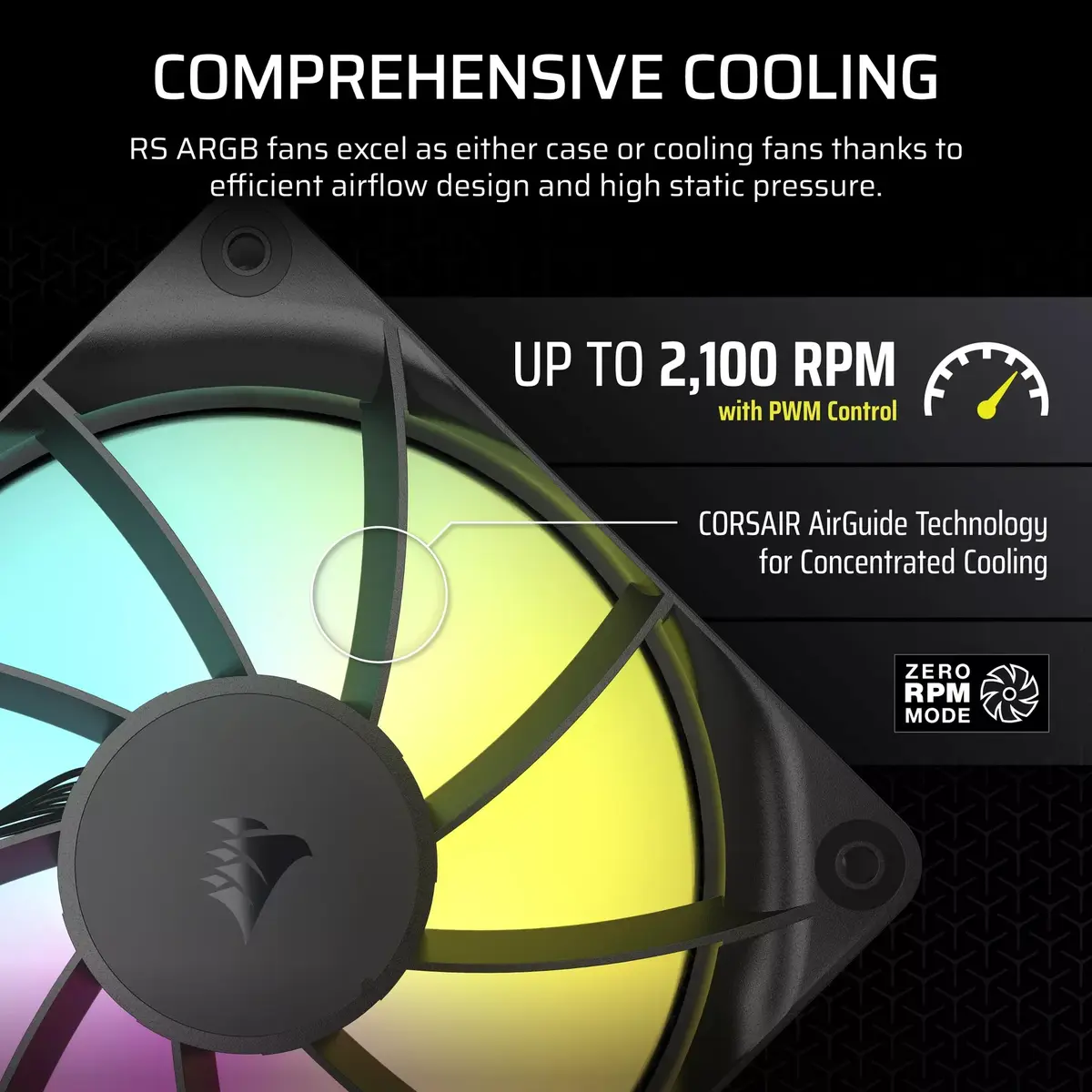 Вентилятор Corsair RS120 ARGB Photo 9