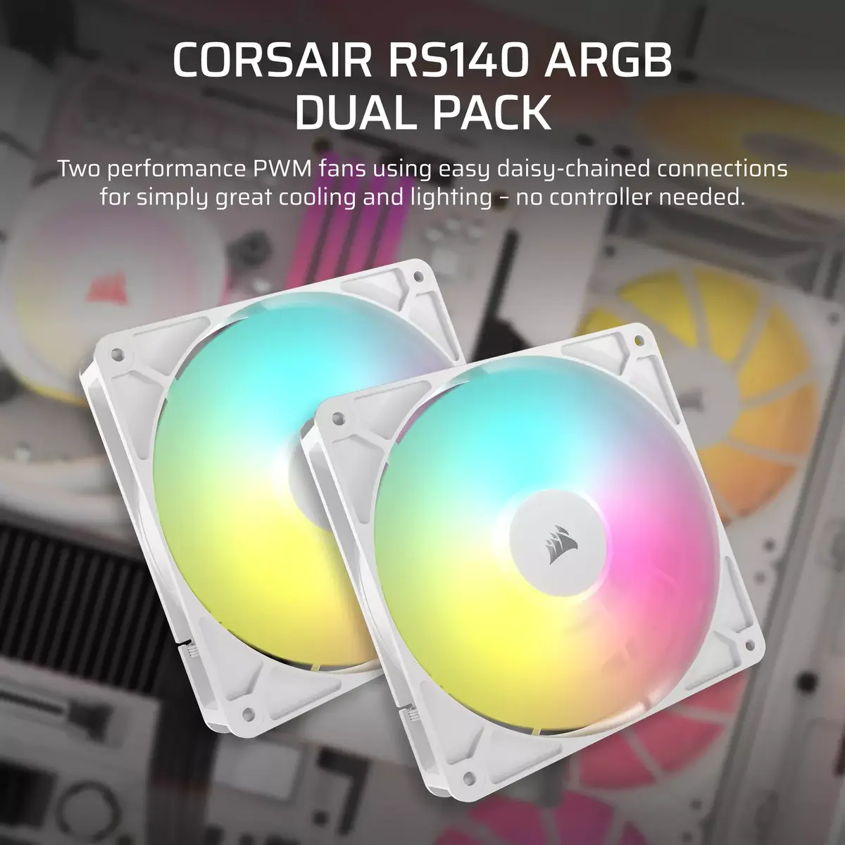Ventilators Corsair RS140 ARGB Photo 5