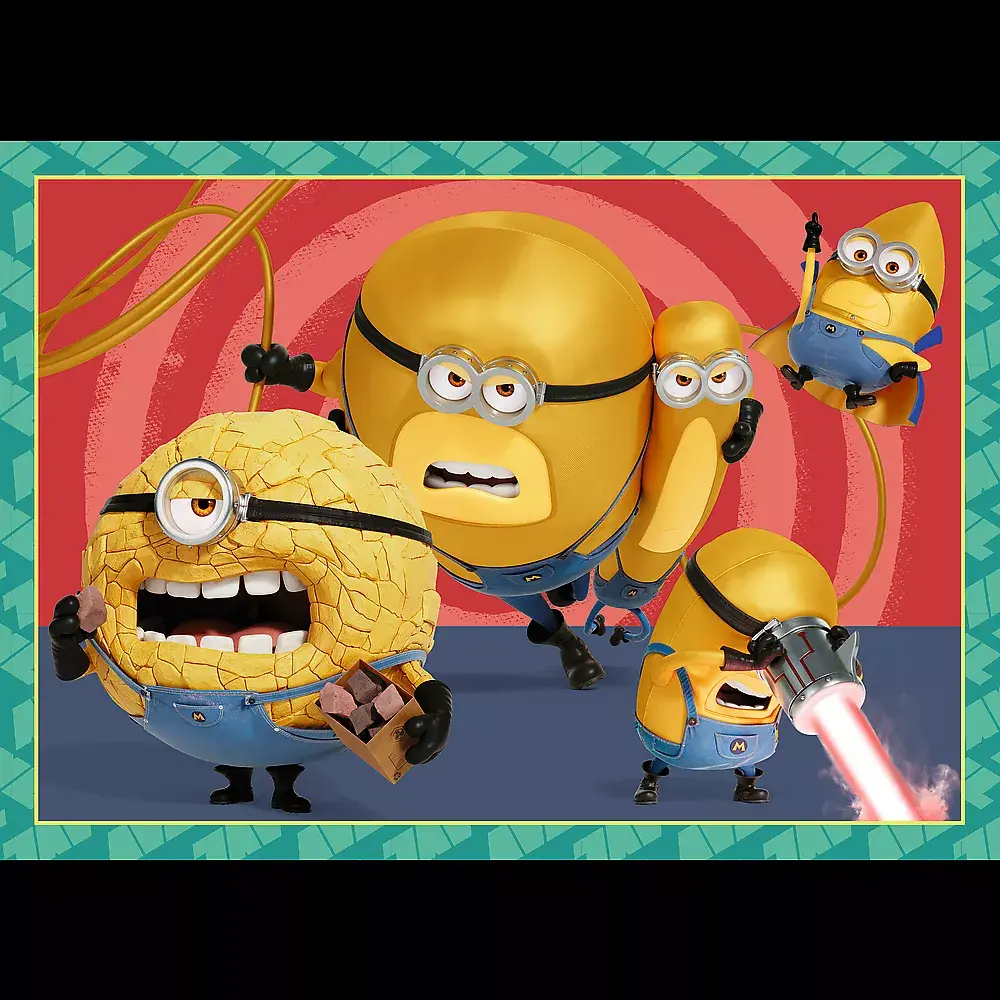 TREFL MINIONS puzļu komplekts 4-in-1 Photo 2