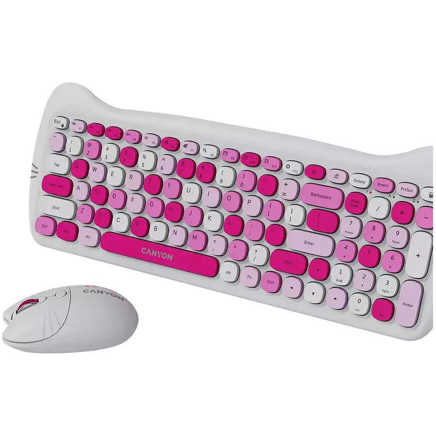 Wireless Keyboard and Mouse CANYON HSET-W6 Photo 5