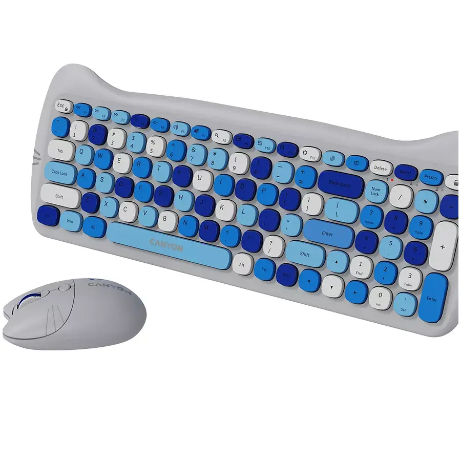 Wireless Keyboard and Mouse CANYON HSET-W6 Photo 3