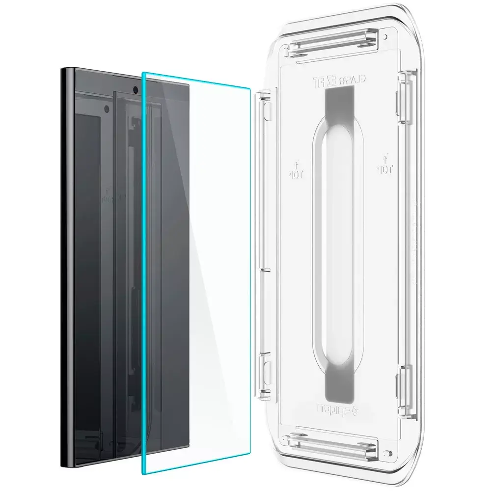 Spigen GLAS.tR EZ Fit HD rūdīts stikls Galaxy S24 Ultra Photo 4