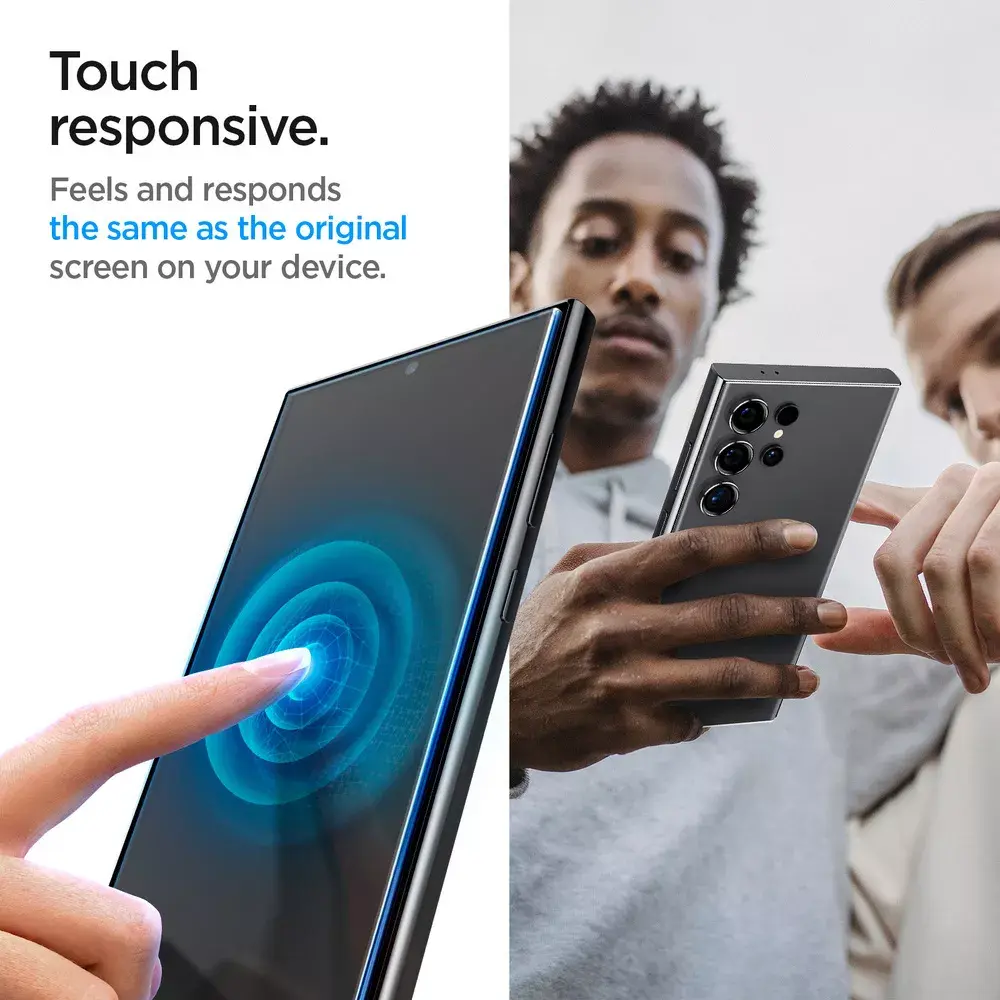 Spigen GLAS.tR EZ Fit HD rūdīts stikls Galaxy S24 Ultra Photo 12
