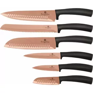 Kitchen knife set Berlinger Haus BH-2648 Rose Gold — blade set for general kitchen use
