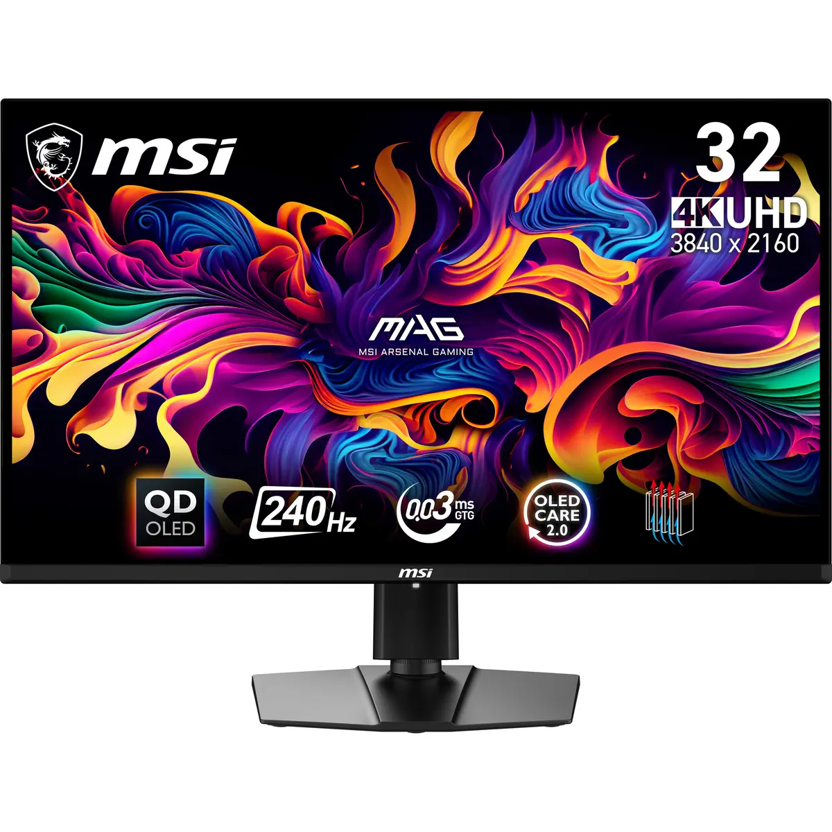 Dators displejs MSI MAG 321UPX QD-OLED