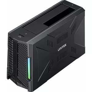 Docking station Unitek S1234B01-EU — 1x M.2 NVMe slot, 1x SATA slot, USB-C 10 Gbps