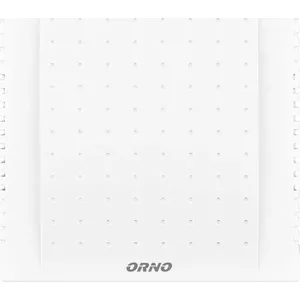 Orno electromechanical two-tone doorbell QUARTO AC, 230V, snow white