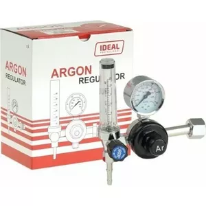 Gas Pressure Reducer IDEAL ARGON/CO2 with Rotameter model BW RE 265400