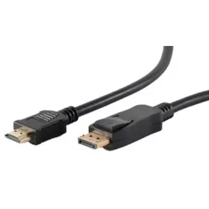 Video kabeļa adapteris ShiverPeaks BS77490-2 1m DisplayPort HDMI Type A