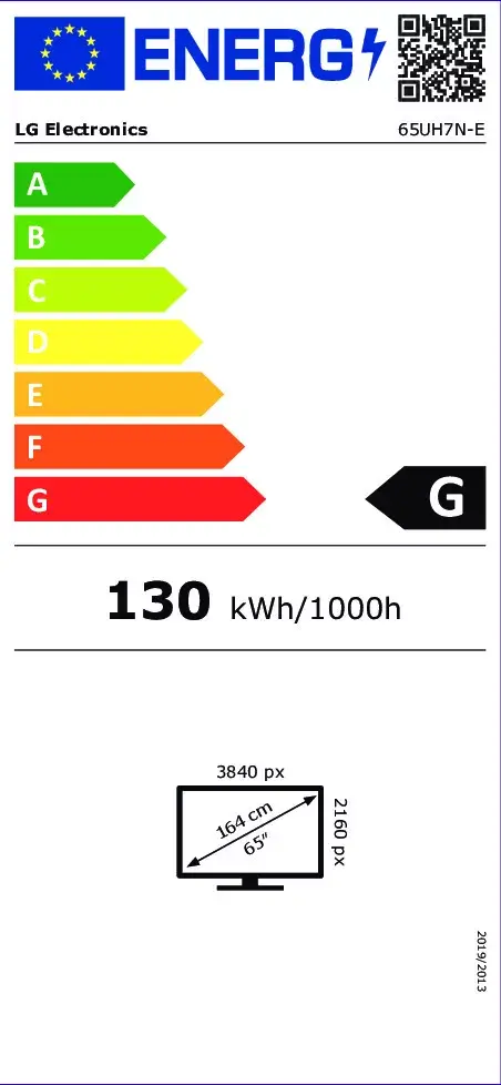 LG 65UH7N-E 65" digitālās reklāmas 4K panelis Photo 10