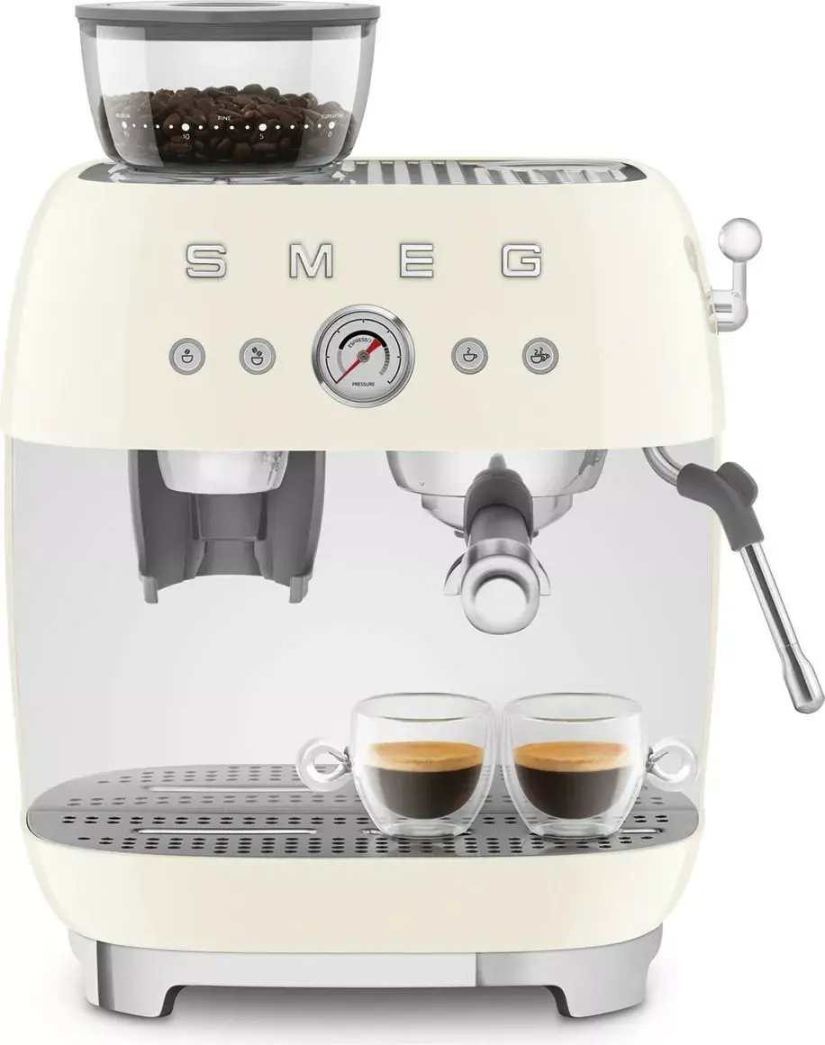 Smeg EGF03CREU Manual Espresso Machine Photo 3