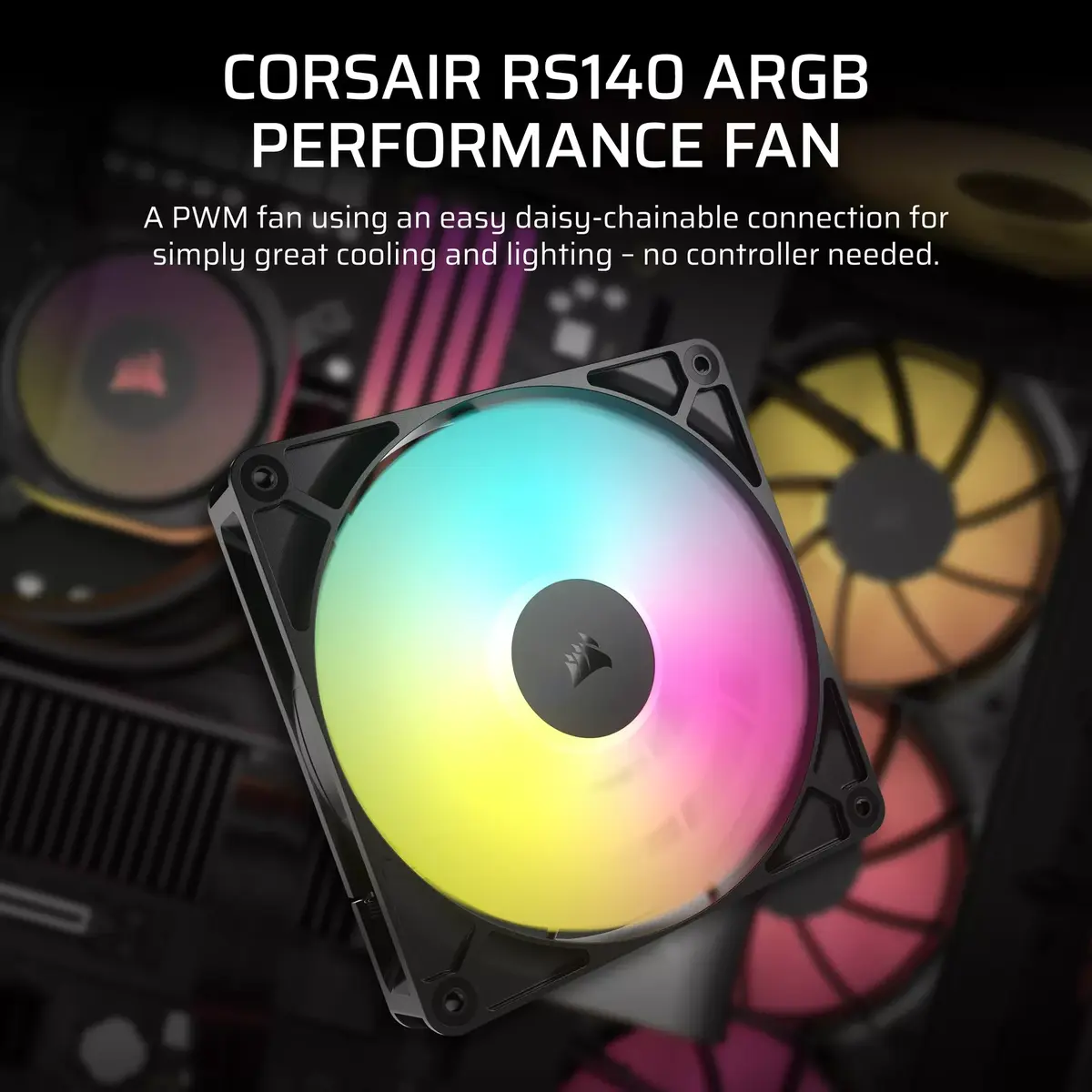 Ventilators Corsair RS140 ARGB Photo 5