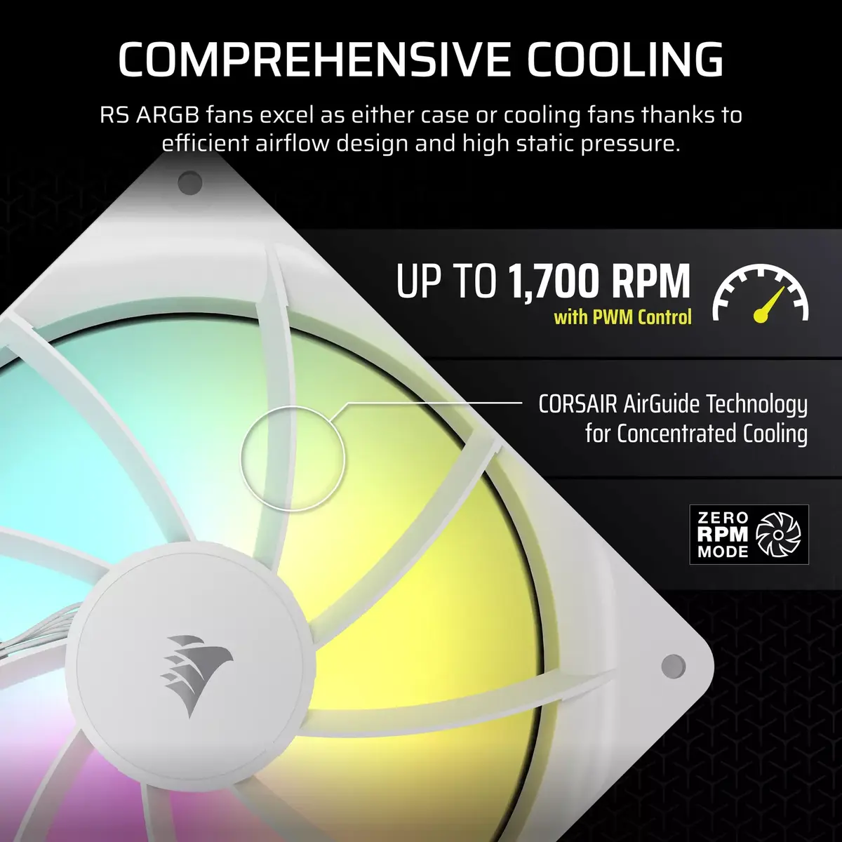 Вентилятор Corsair RS140 ARGB Photo 8