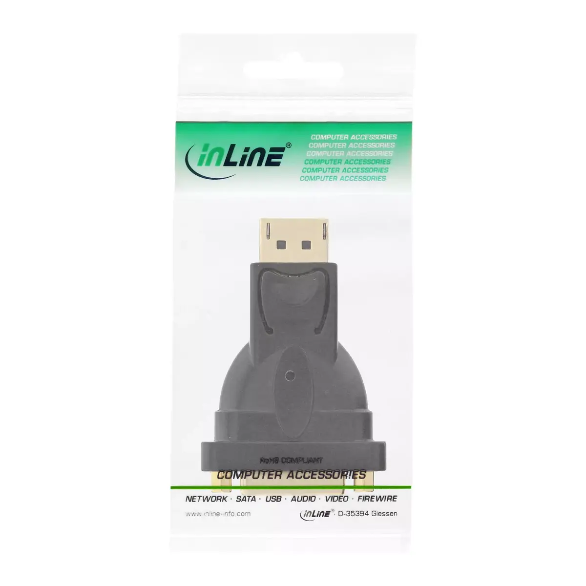 DisplayPort adapteris InLine 17199J Photo 3