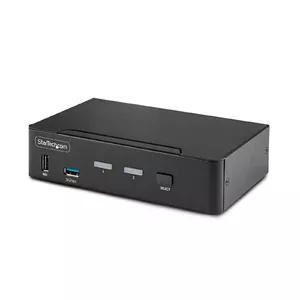 KVM переключатель StarTech.com 2-Port DisplayPort 8K 60Hz USB 3.0