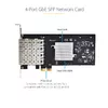 Сетевая карта StarTech.com 4-Port GbE SFP PCIe 2.0 x2 Photo 9