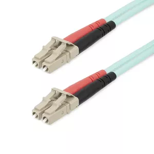 StarTech.com 25m LC/UPC to LC/UPC OM4 Multimode Fiber Optic Cable 50/125µm