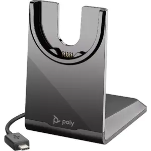 Charging stand Poly Voyager USB-C Charging Stand, black — for Poly Voyager USB-C headsets