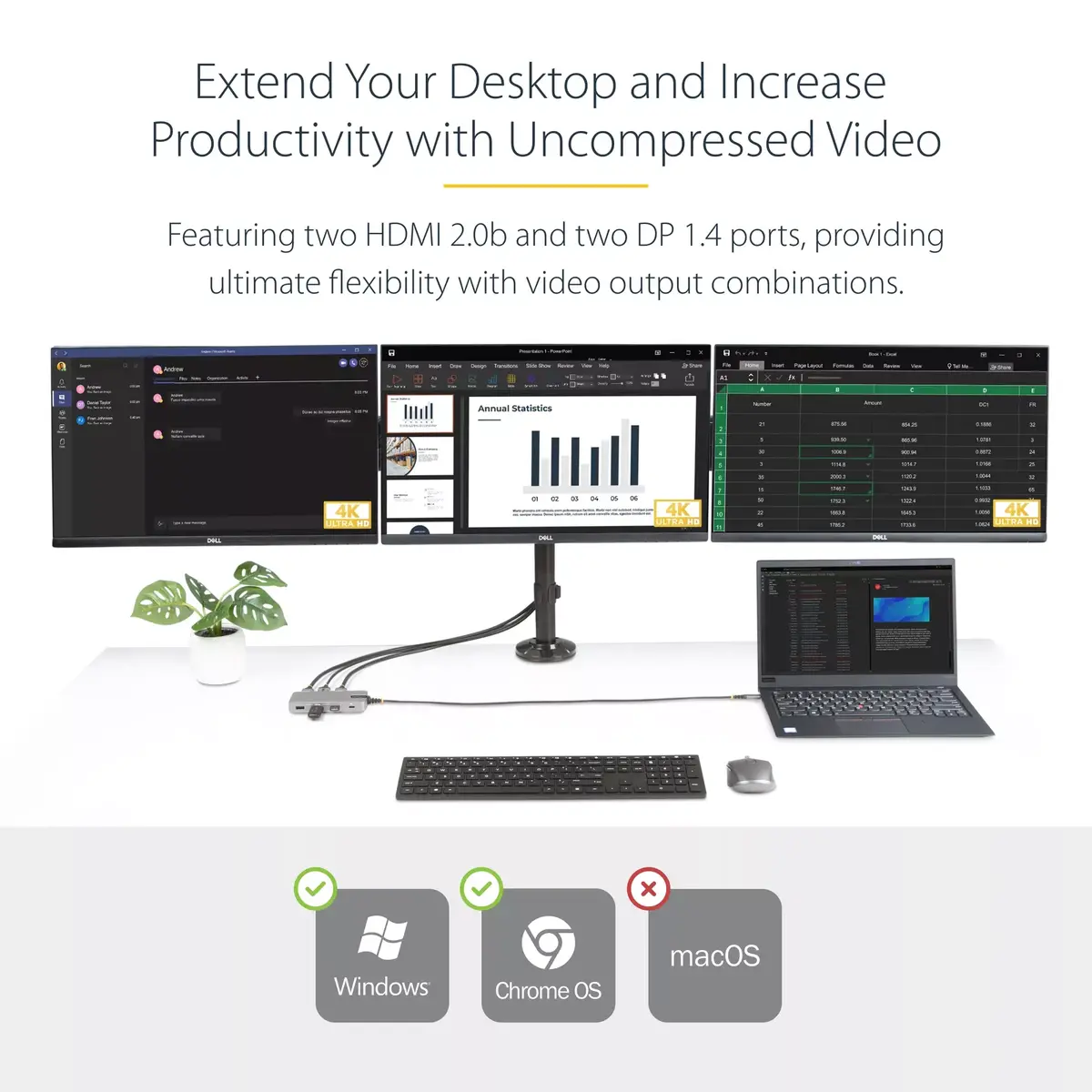 USB-C Multiport Adapter StarTech.com 117B-USBC-MULTIPORT Photo 10